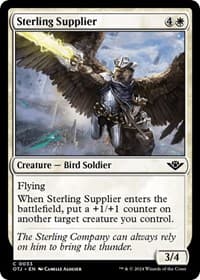 Sterling Supplier - Outlaws of Thunder Junction - Magic: The Gathering card