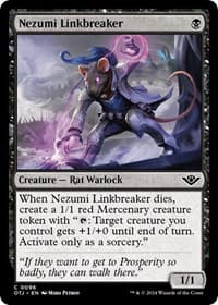 Nezumi Linkbreaker - Outlaws of Thunder Junction - Magic: The Gathering card