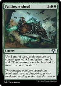 Full Steam Ahead - Outlaws of Thunder Junction - Magic: The Gathering card