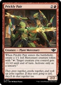 Prickly Pair - Outlaws of Thunder Junction - Magic: The Gathering card