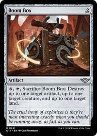 Boom Box - Outlaws of Thunder Junction - Magic: The Gathering card