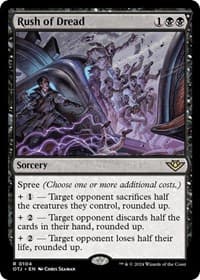Rush of Dread - Outlaws of Thunder Junction - Magic: The Gathering card