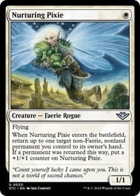 Nurturing Pixie - Outlaws of Thunder Junction - Magic: The Gathering card