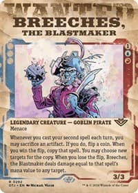 Breeches, the Blastmaker (Showcase) - Outlaws of Thunder Junction - Magic: The Gathering card