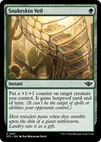 Snakeskin Veil - Outlaws of Thunder Junction - Magic: The Gathering card