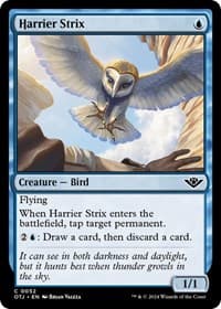 Harrier Strix - Outlaws of Thunder Junction - Magic: The Gathering card