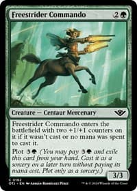 Freestrider Commando - Outlaws of Thunder Junction - Magic: The Gathering card