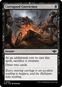 Corrupted Conviction - Outlaws of Thunder Junction - Magic: The Gathering card