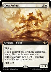 Dust Animus (Extended Art) - Outlaws of Thunder Junction - Magic: The Gathering card