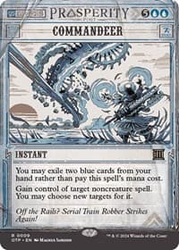 Commandeer - Outlaws of Thunder Junction: Breaking News - Magic: The Gathering card