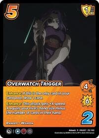 Overwatch Trigger - UniVersus: My Hero Academia: Girl Power - UniVersus card