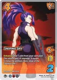 Sniping Spy - UniVersus: My Hero Academia: Girl Power - UniVersus card