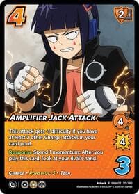Amplifier Jack Attack - UniVersus: My Hero Academia: Girl Power - UniVersus card