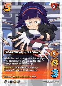 Heartbeat Surround - UniVersus: My Hero Academia: Girl Power - UniVersus card