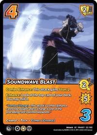 Soundwave Blast - UniVersus: My Hero Academia: Girl Power - UniVersus card