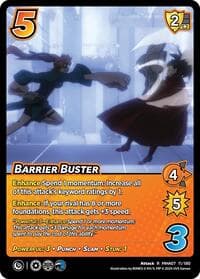 Barrier Buster - UniVersus: My Hero Academia: Girl Power - UniVersus card