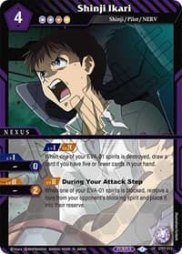 Shinji Ikari - Starter Deck 07: Destined Assault - Battle Spirits Saga card