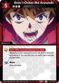 Don't Order Me Around! - Starter Deck 07: Destined Assault - Battle Spirits Saga card
