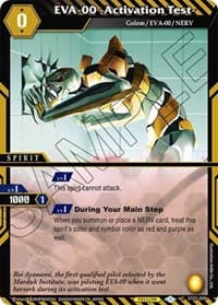 EVA-00 -Activation Test- - Starter Deck 07: Destined Assault - Battle Spirits Saga card