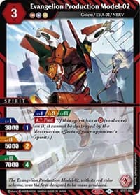 Evangelion Production Model-02 - Starter Deck 07: Destined Assault - Battle Spirits Saga card