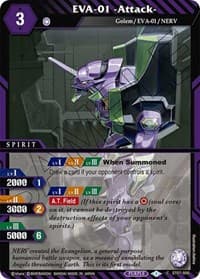 EVA-01 -Attack- - Starter Deck 07: Destined Assault - Battle Spirits Saga card