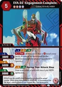 EVA-02 -Engagement Complete- - Starter Deck 07: Destined Assault - Battle Spirits Saga card