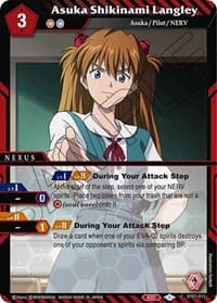 Asuka Shikinami Langley - Starter Deck 07: Destined Assault - Battle Spirits Saga card
