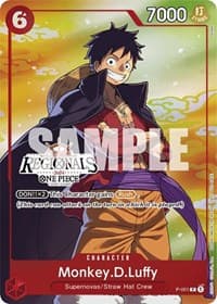Monkey.D.Luffy (001) (Offline Regional 2024 Vol. 2) [Participant] - One Piece Promotion Cards - One Piece Card Game card