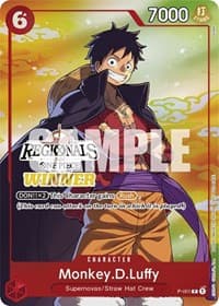 Monkey.D.Luffy (001) (Offline Regional 2024 Vol. 2) [Winner] - One Piece Promotion Cards - One Piece Card Game card