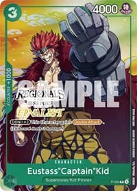 Eustass"Captain"Kid (Offline Regional 2024 Vol. 2) [Finalist] - One Piece Promotion Cards - One Piece Card Game card