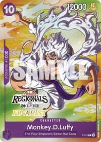 Monkey.D.Luffy (041) (Online Regional 2024 Vol. 2) [Finalist] - One Piece Promotion Cards - One Piece Card Game card