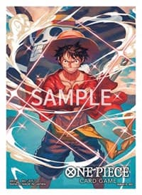One Piece Card Game Official Sleeves - Monkey.D.Luffy (10-Pack) - Bandai Card Sleeves - Card Sleeves card