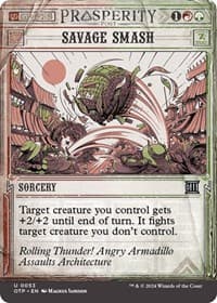 Savage Smash - Outlaws of Thunder Junction: Breaking News - Magic: The Gathering card