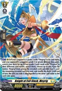 Knight of Evil Slash, Meyrig (Foil) - D Promo Cards - Cardfight Vanguard card