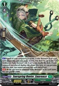 Everspring Hunter, Emerence (Foil) - D Promo Cards - Cardfight Vanguard card
