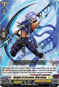 Knight of Excision, Diorruing - D Promo Cards - Cardfight Vanguard card