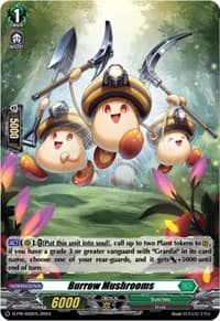 Burrow Mushrooms (Foil) - D Promo Cards - Cardfight Vanguard card