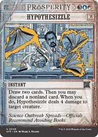 Hypothesizzle - Outlaws of Thunder Junction: Breaking News - Magic: The Gathering card