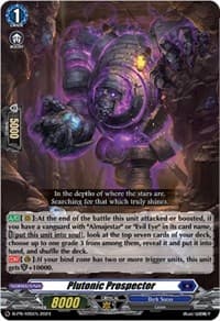 Plutonic Prospector - D Promo Cards - Cardfight Vanguard card
