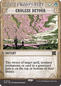 Endless Detour - Outlaws of Thunder Junction: Breaking News - Magic: The Gathering card