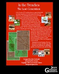 In the Trenches: The Lost Generation - Grenier Games - Boardgames card