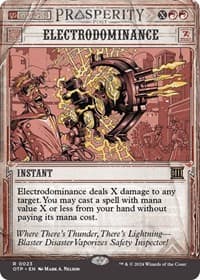 Electrodominance - Outlaws of Thunder Junction: Breaking News - Magic: The Gathering card