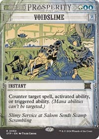 Voidslime - Outlaws of Thunder Junction: Breaking News - Magic: The Gathering card
