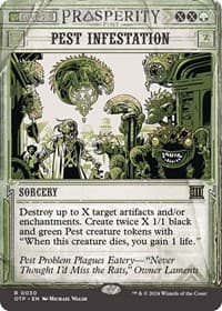 Pest Infestation - Outlaws of Thunder Junction: Breaking News - Magic: The Gathering card