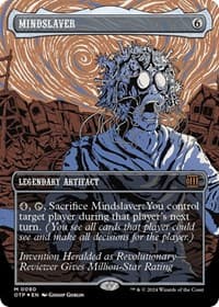 Mindslaver (Textured Foil) - Outlaws of Thunder Junction: Breaking News - Magic: The Gathering card