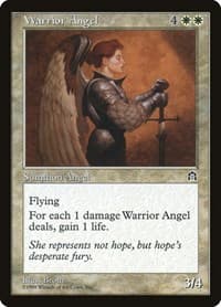 Warrior Angel - Stronghold - Magic: The Gathering card