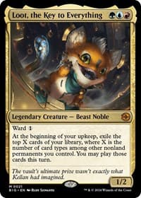 Loot, the Key to Everything - Outlaws of Thunder Junction: The Big Score - Magic: The Gathering card