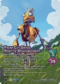 Fresh Cut Grass Positive Reinforcement - UniVersus Promos - UniVersus card