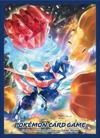 Pokemon TCG: Pokemon Center Japan Exclusive Card Sleeves - Tera Fighting Greninja (64-Pack) - Pokemon International Card Sleeves - Card Sleeves card