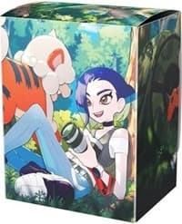 Pokemon Center Japan Exclusive: Hisuian Growlithe and Perrin Deck Box - Pokemon International Deck Boxes - Deck Boxes card